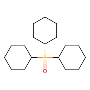 Tricyclohexylphosphine oxide structure
