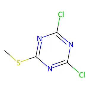 Compound C4H3Cl2N3S structure