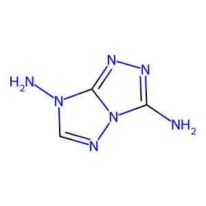 [1,2,4]triazolo[4,3-b][1,2,4]triazole-3,7-diamine structure