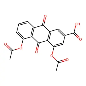 Diacerein structure