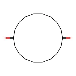 1,10-Cyclooctadecanedione structure