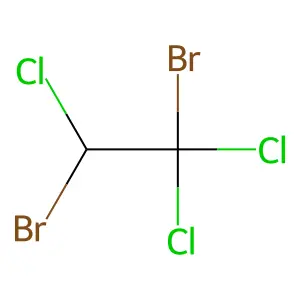 1,2-Dibromo-1,1,2-trichloroethane structure