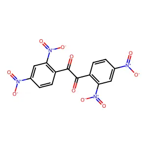 1,2-bis(2,4-dinitrophenyl)ethane-1,2-dione structure