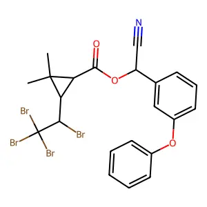 Tralomethrine structure