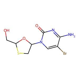 Compound C8H10BrN3O3S structure