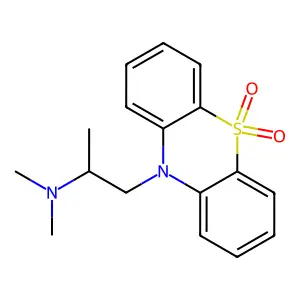 Dioxopromethazine structure