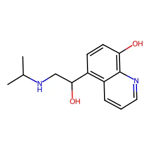 Quinterenol structure