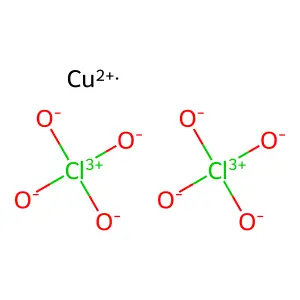 Cupric perchlorate structure