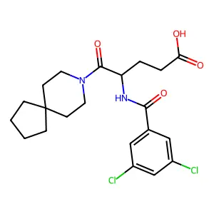 Spiroglumide structure
