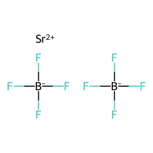 Strontium fluoborate structure