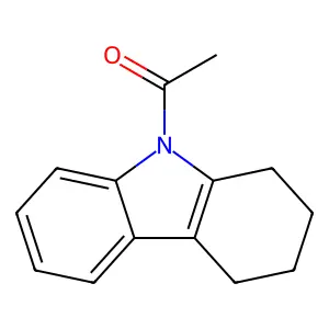 1-(1,2,3,4-tetrahydrocarbazol-9-yl)ethanone structure