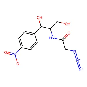 Azidamfenicol structure