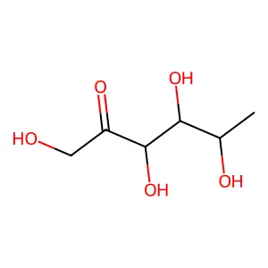 D-fuculose structure