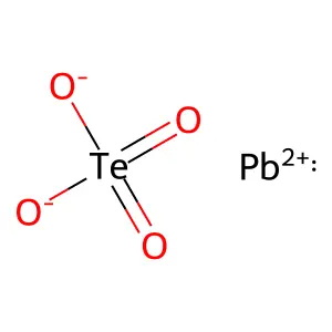 Lead(II) tellurate structure