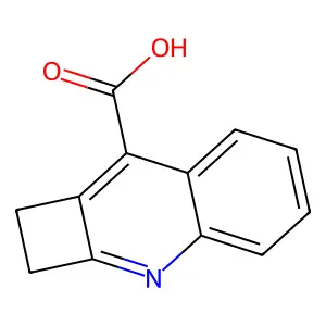 1,2-Dihydrocyclobuta[b]quinoline-8-carboxylic acid structure
