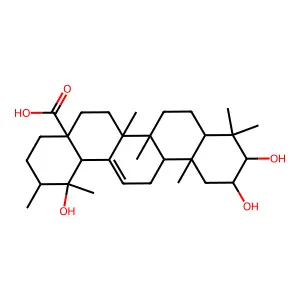 Tormentic acid structure