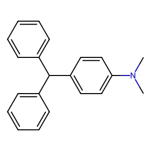 4-benzhydryl-N,N-dimethylaniline structure