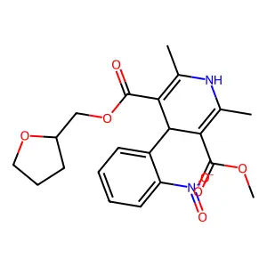 Furnidipine structure