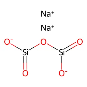 Disodium disilicate structure