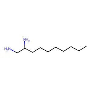 1,2-decanediamine structure