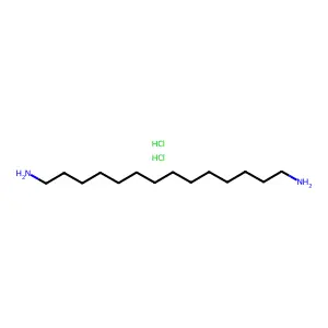 1,2-Tetradecanediamine dihydrochloride structure
