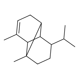 Compound C15H24 structure