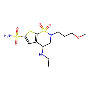 Brinzolamide structure