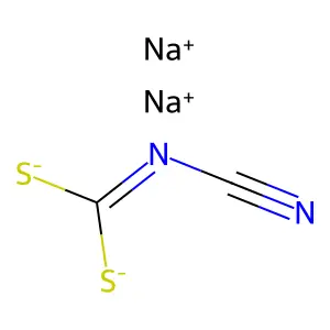 Disodium cyanodithioimidocarbonate structure