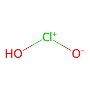 Chlorous acid structure