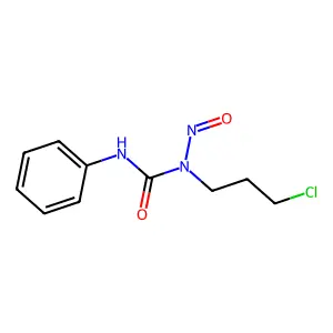 1-(3-chloropropyl)-1-nitroso-3-phenylurea structure