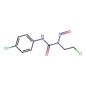 1-(2-chloroethyl)-3-(4-chlorophenyl)-1-nitrosourea structure