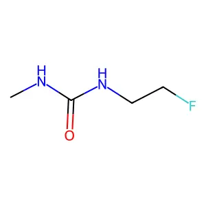 1-(2-fluoroethyl)-3-methylurea structure