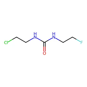 1-(2-chloroethyl)-3-(2-fluoroethyl)urea structure