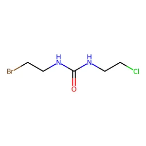 1-(2-bromoethyl)-3-(2-chloroethyl)urea structure