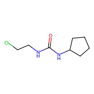 1-(2-chloroethyl)-3-cyclopentylurea structure