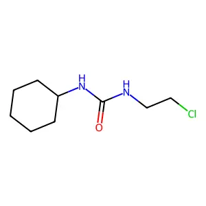 1-(2-chloroethyl)-3-cyclohexylurea structure