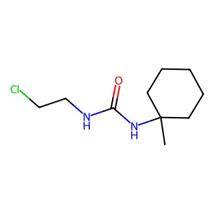 1-(2-chloroethyl)-3-(1-methylcyclohexyl)urea structure