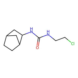 1-(2-bicyclo[2.2.1]heptanyl)-3-(2-chloroethyl)urea structure