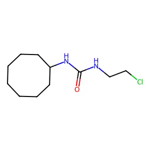 1-(2-chloroethyl)-3-cyclooctylurea structure