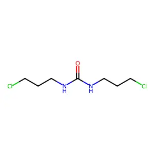 1,3-bis(3-chloropropyl)urea structure