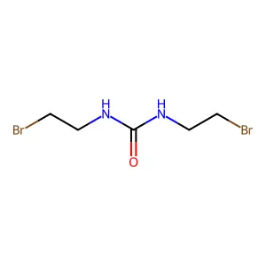 1,3-bis(2-bromoethyl)urea structure