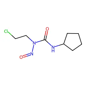 1-(2-Chloroethyl)-3-cyclopentyl-1-nitrosourea structure