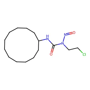 1-(2-Chloroethyl)-3-cyclododecyl-1-nitrosourea structure