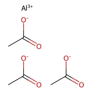 ALUMINUM ACETATE structure