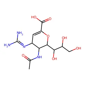 zanamivir structure
