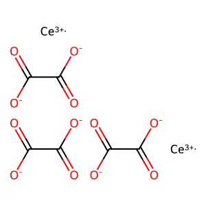 Cerous oxalate structure