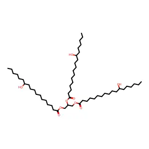 Trihydroxystearin structure