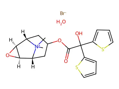 AC1L1FFK|Tiotropium bromide hydrate|CID3215|NSC692263|2-[(1-methylpropyl)dithio]-1H-imidazole|[3-[5-[3,4-dihydroxy-5-(hydroxymethyl)oxolan-2-yl]oxy-3-hydroxy-6-methyl-4-[3,4,5-trihydroxy-6-(hydroxymet structure