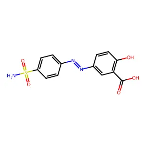 Salazosulfamide structure