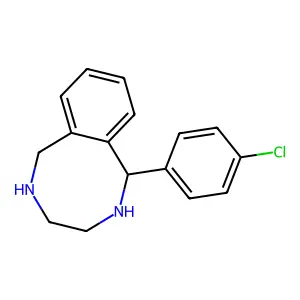 Compound C16H17ClN2 structure